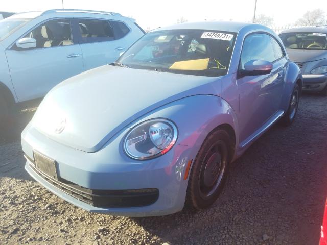 2012 VOLKSWAGEN BEETLE - 3VWJP7ATXCM623657