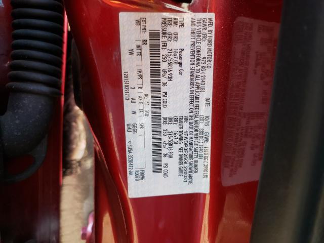 VIN WMEFJ5DA9GK068207 2016 Smart Fortwo, Passion/Pu... no.10