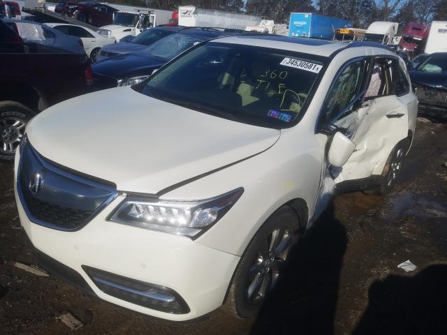 2016 ACURA MDX ADVANC 5FRYD4H93GB045011