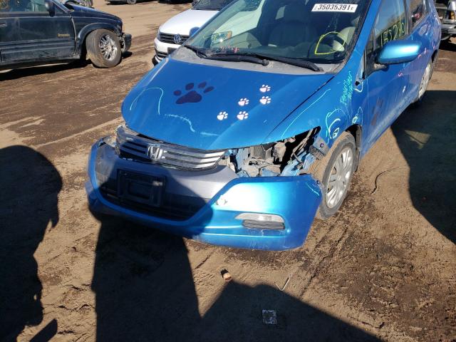 2011 HONDA INSIGHT LX JHMZE2H57BS009093