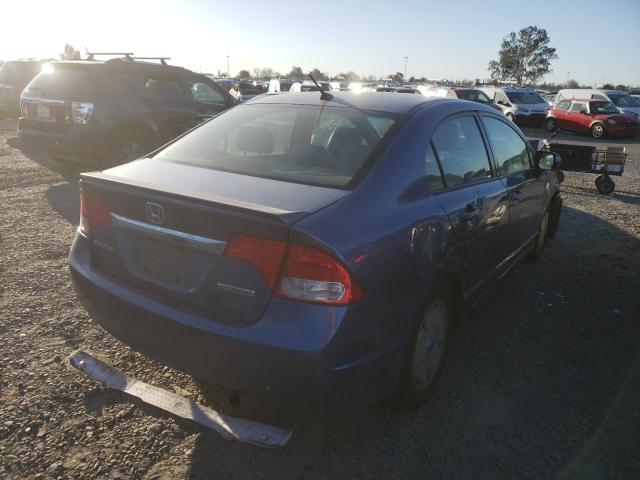 2010 HONDA CIVIC HYBR JHMFA3F2XAS007026