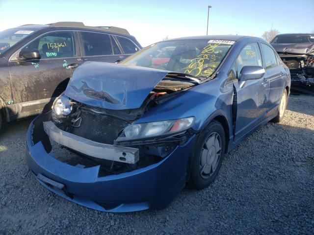 2010 HONDA CIVIC HYBR JHMFA3F2XAS007026