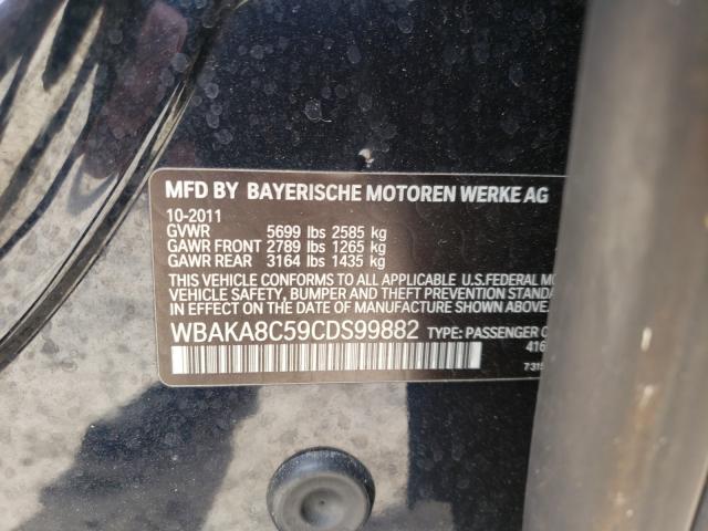 2012 BMW 750 I WBAKA8C59CDS99882