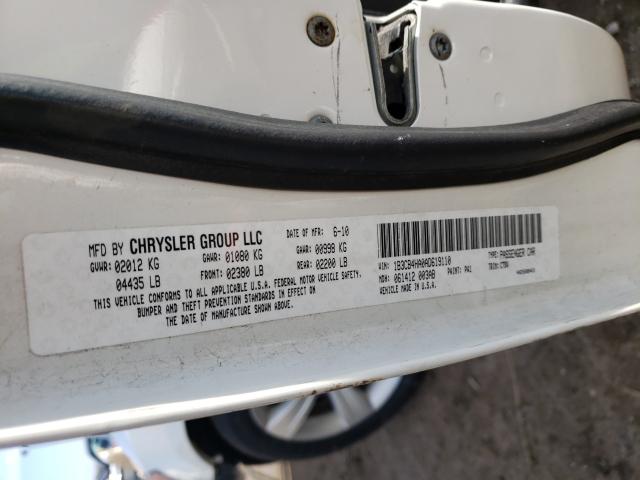 2010 DODGE CALIBER SX 1B3CB4HA0AD619110