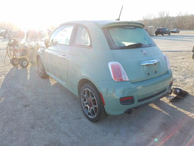 2012 FIAT 500 SPORT 3C3CFFBR7CT103907