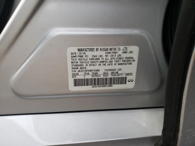 2017 INFINITI Q50 PREMIU JN1EV7AP5HM733986