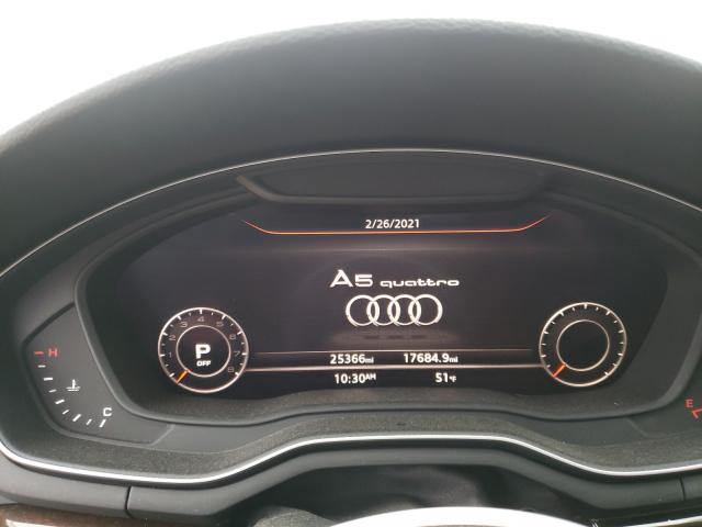 2018 AUDI A5 PRESTIG WAUCNCF53JA106499