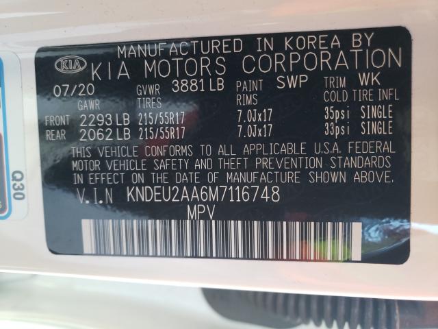 2021 KIA SELTOS S KNDEU2AA6M7116748