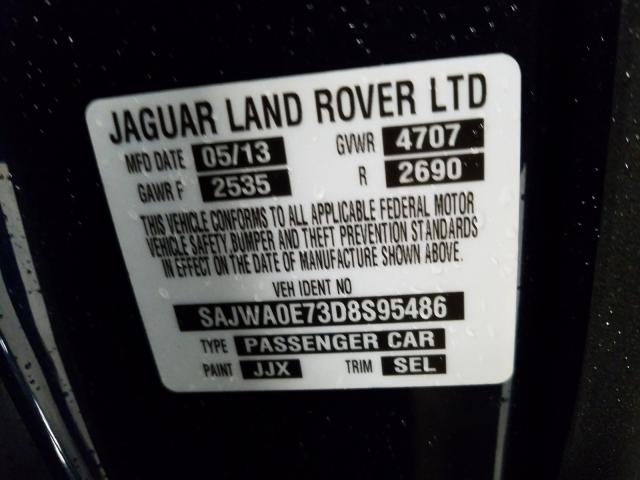 2013 JAGUAR XF SAJWA0E73D8S95486