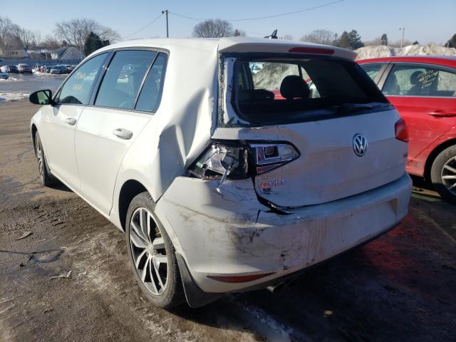 2016 VOLKSWAGEN GOLF S/SE 3VW217AU4GM065261