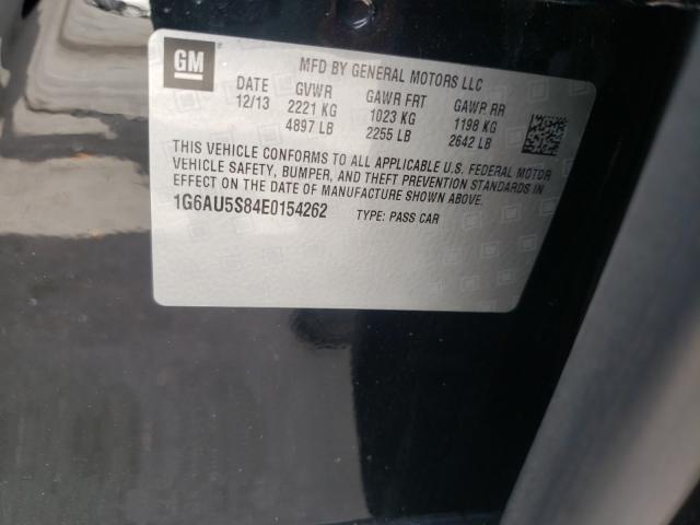 2014 CADILLAC CTS VSPORT 1G6AU5S84E0154262