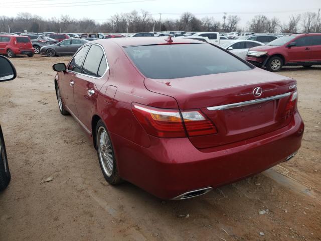 2011 LEXUS LS 460 JTHBL5EF7B5107822