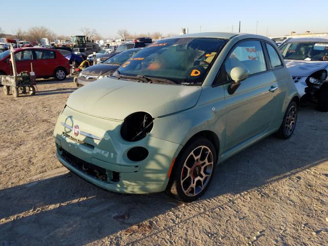 2012 FIAT 500 SPORT 3C3CFFBR7CT103907