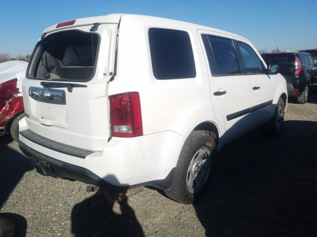 2013 HONDA PILOT LX 5FNYF3H22DB036210