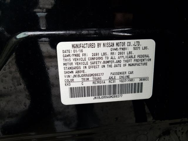 2016 INFINITI QX50 JN1BJ0RR4GM266277