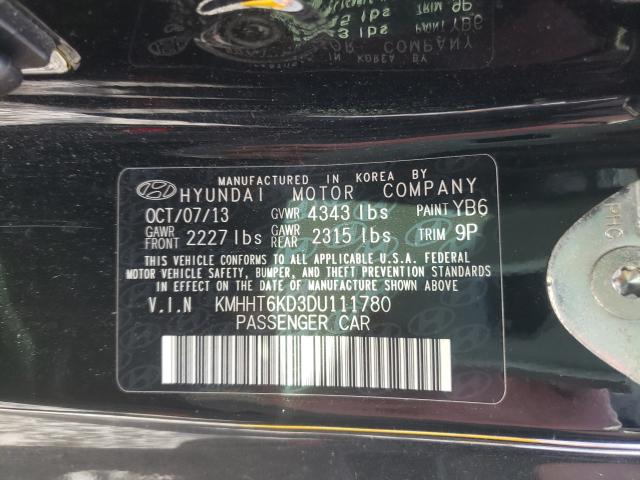 2013 HYUNDAI GENESIS CO KMHHT6KD3DU111780