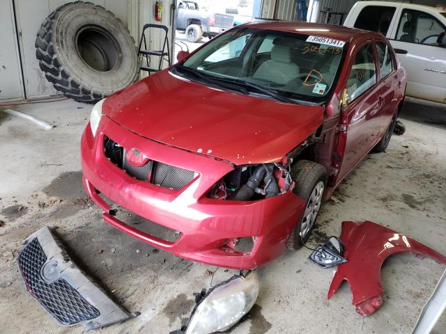 2010 TOYOTA COROLLA BA 1NXBU4EEXAZ304273