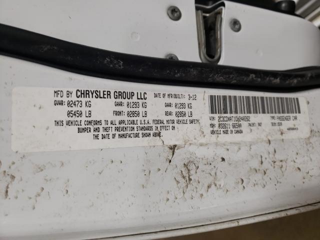 2012 DODGE CHARGER PO 2C3CDXAT1CH240262