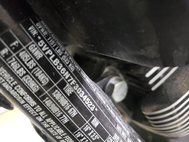 2015 VICTORY MOTORCYCLES GUNNER 5VPLB36N7F3034523