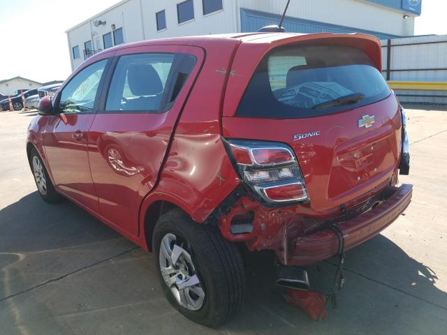 2020 CHEVROLET SONIC 1G1JG6SB8L4137081