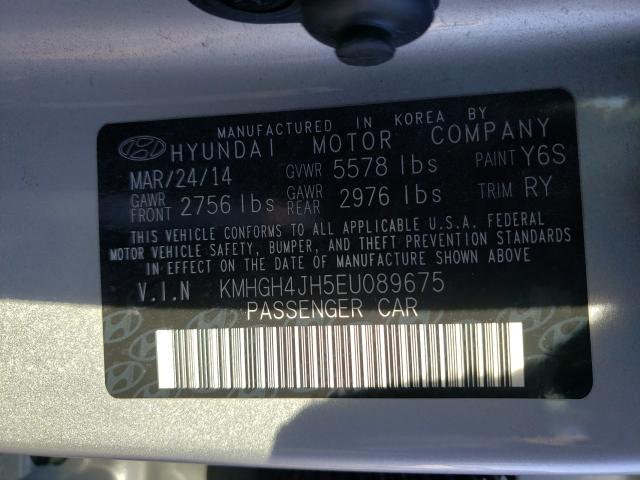 2014 HYUNDAI EQUUS SIGN KMHGH4JH5EU089675