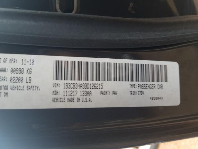2011 DODGE CALIBER MA 1B3CB3HA9BD126215