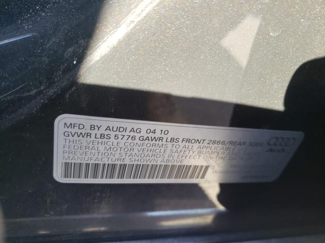 2011 AUDI A8 QUATTRO WAUAVAFD6BN000612