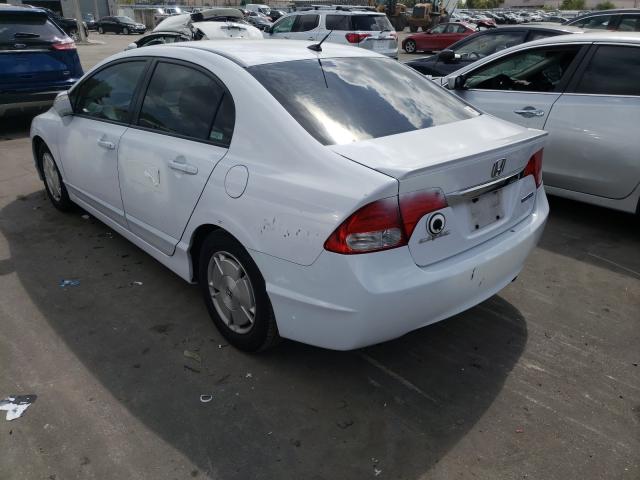 2011 HONDA CIVIC HYBR JHMFA3F2XBS000062