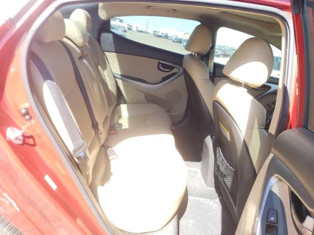 2012 HYUNDAI ELANTRA GL KMHDH4AE9CU329610