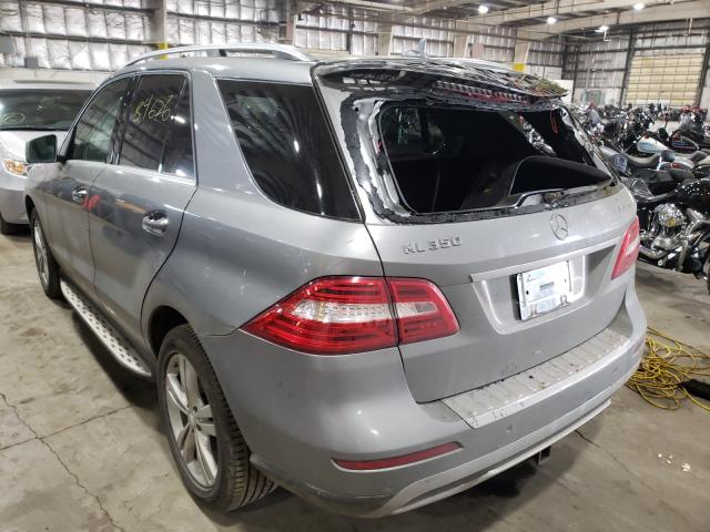 2013 MERCEDES-BENZ ML 350 BLU 4JGDA2EBXDA252189
