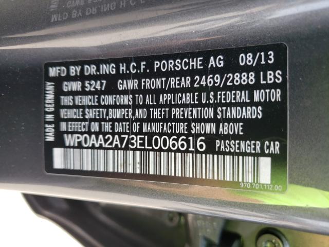 2014 PORSCHE PANAMERA 2 WP0AA2A73EL006616