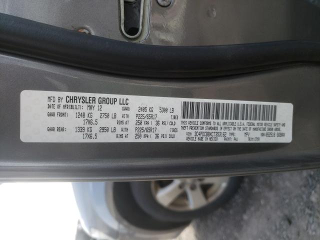 2012 DODGE JOURNEY SX - 3C4PDCBBXCT353162