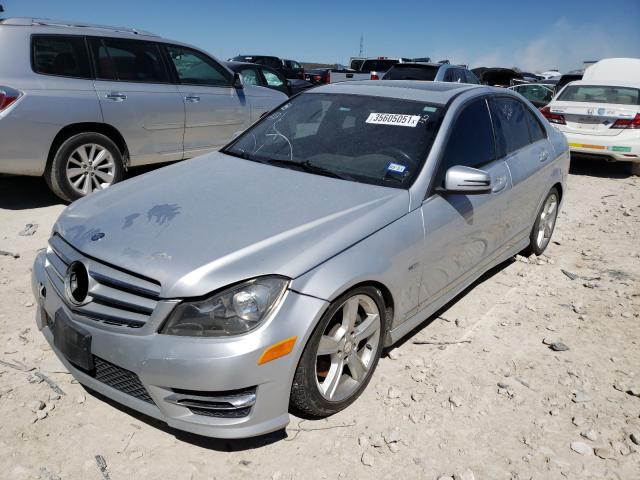 2012 MERCEDES-BENZ C 350 WDDGF5HB0CR216615
