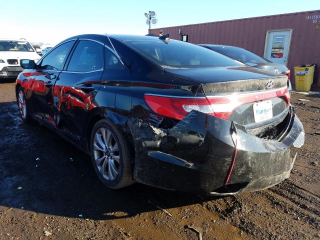 2013 HYUNDAI AZERA KMHFG4JG9DA232097