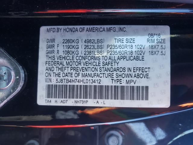 2017 ACURA RDX ADVANC 5J8TB4H74HL013412