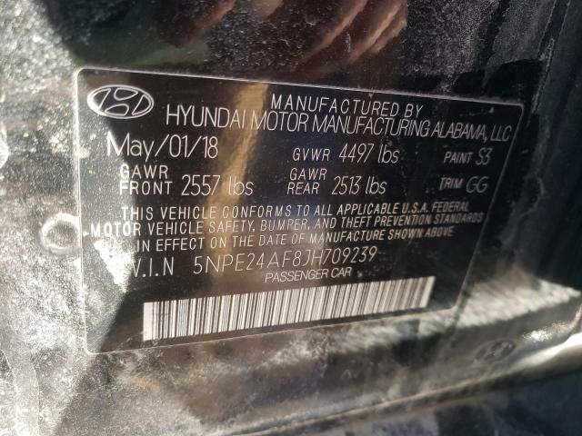 2018 HYUNDAI SONATA SE 5NPE24AF8JH709239