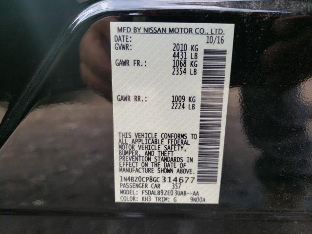 2016 NISSAN LEAF SV - 1N4BZ0CP8GC314677