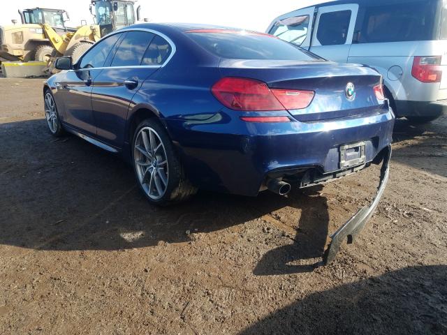 2013 BMW 640 I WBA6A0C54DDZ04217