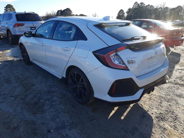 2019 HONDA CIVIC SPOR SHHFK7H96KU226143