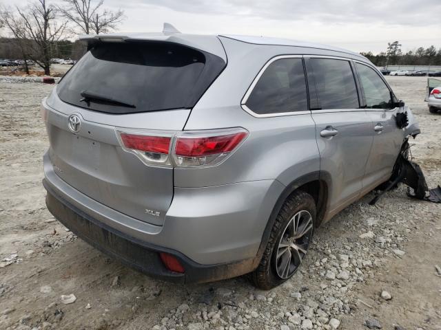 2016 TOYOTA HIGHLANDER 5TDKKRFH3GS124498