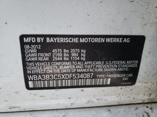 2013 BMW 328 XI WBA3B3C5XDF534087