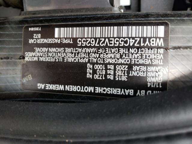2014 BMW I3 REX WBY1Z4C55EV276255