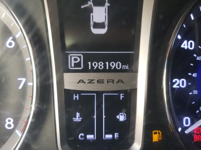 2012 HYUNDAI AZERA GLS KMHFG4JG4CA126610