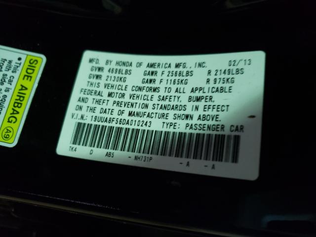 2013 ACURA TL TECH 19UUA8F56DA010243