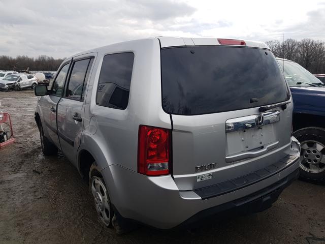 2012 HONDA PILOT LX 5FNYF3H28CB043869