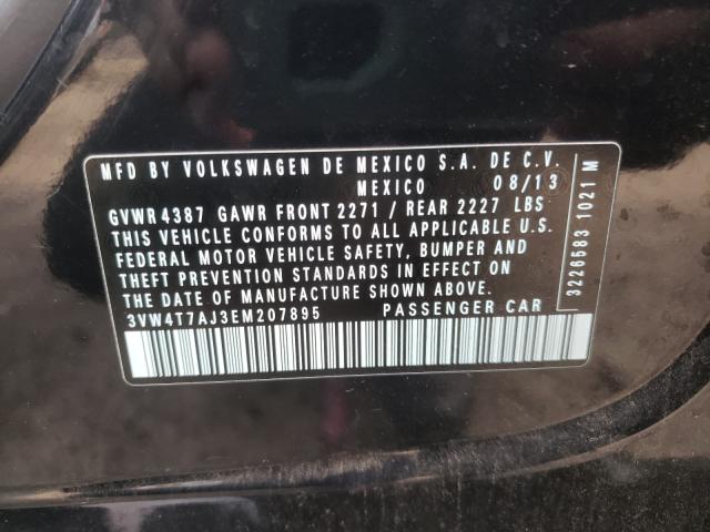 2014 VOLKSWAGEN JETTA GLI - 3VW4T7AJ3EM207895