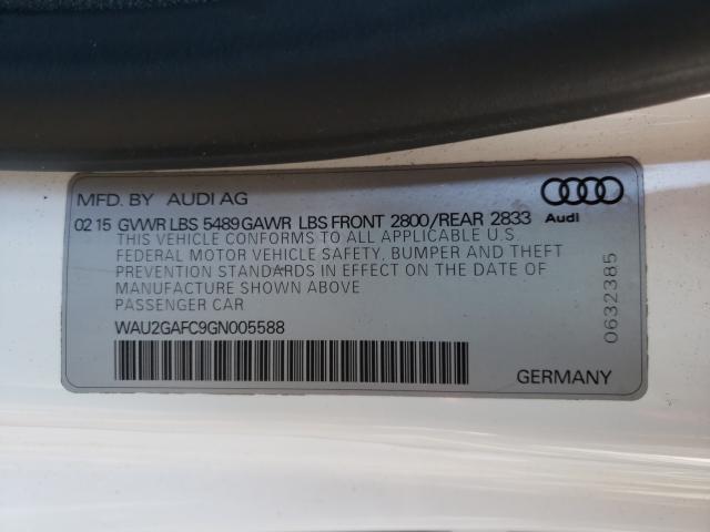 2016 AUDI A7 PRESTIG WAU2GAFC9GN005588