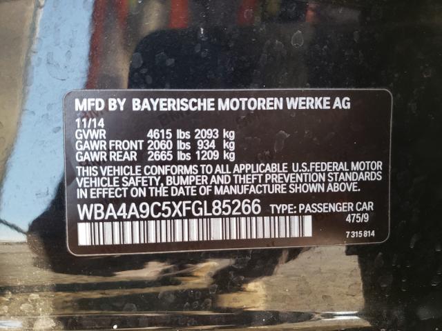 2015 BMW 428 I WBA4A9C5XFGL85266