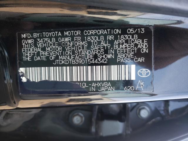 2013 TOYOTA PRIUS C - JTDKDTB39D1544342