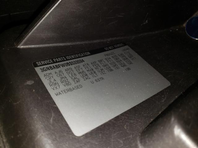 2011 CHEVROLET HHR 3GNBABFW0BS533594